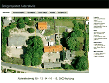 Tablet Screenshot of aldershvile.com
